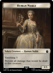 Human Noble // Clue (0022) Double-Sided Token [Doctor Who Tokens] | Webway Games
