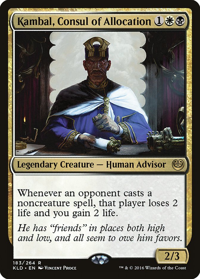 Kambal, Consul of Allocation [Kaladesh] | Webway Games