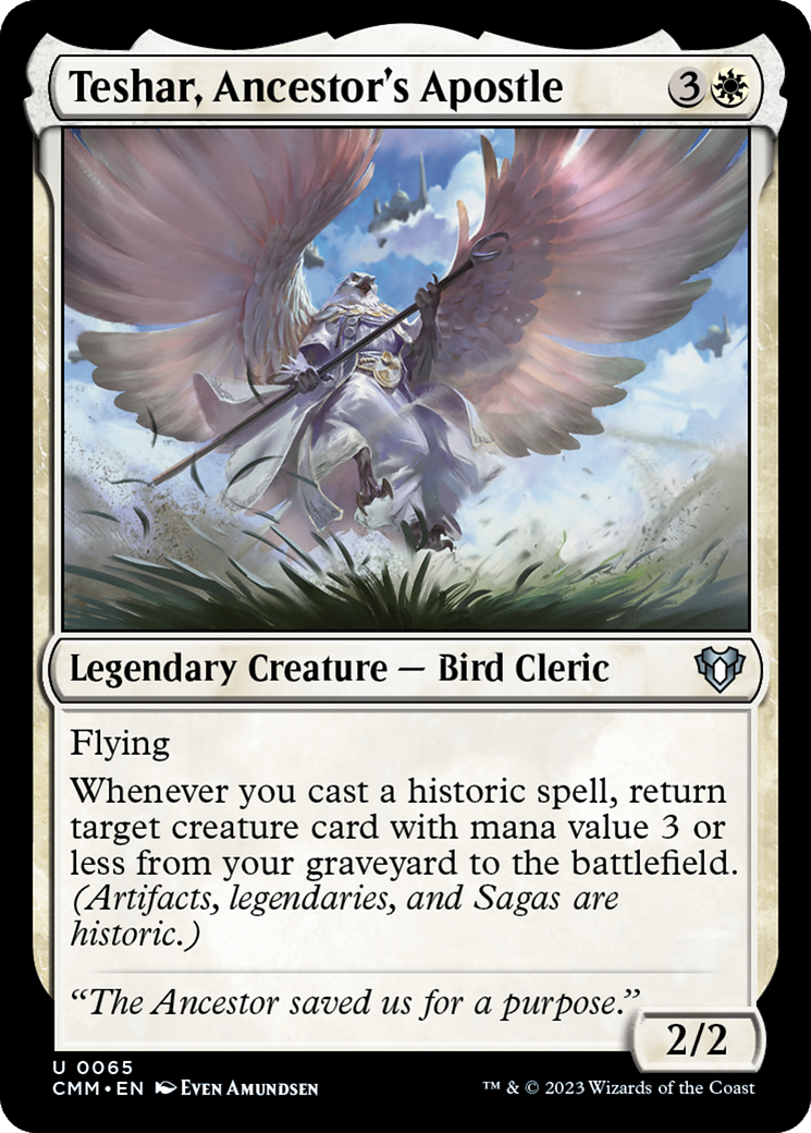 Teshar, Ancestor's Apostle [Commander Masters] | Webway Games