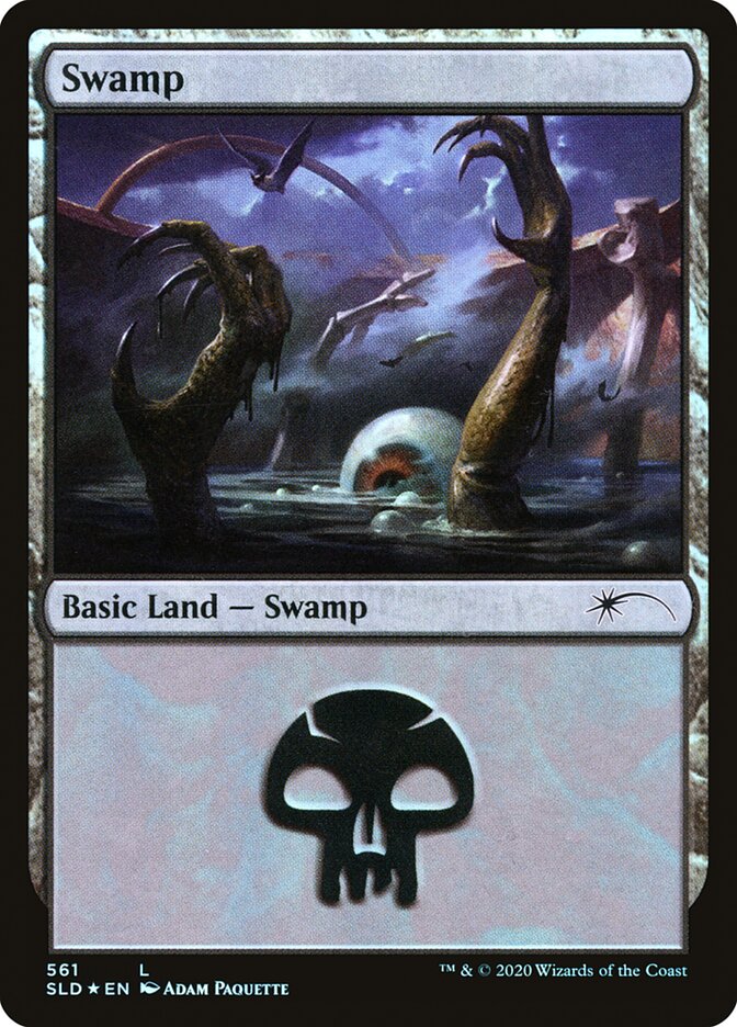 Swamp (Witchcraft) (561) [Secret Lair Drop Promos] | Webway Games