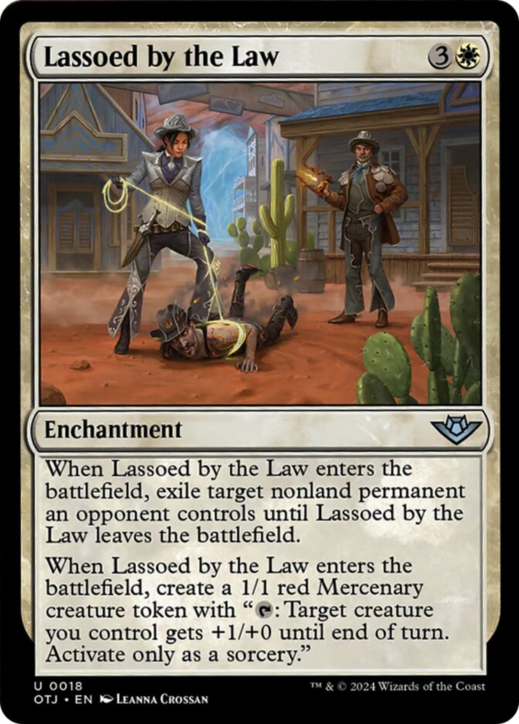 Lassoed by the Law [Outlaws of Thunder Junction] | Webway Games