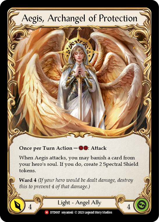 Figment of Protection // Aegis, Archangel of Protection [DTD007] (Dusk Till Dawn) | Webway Games