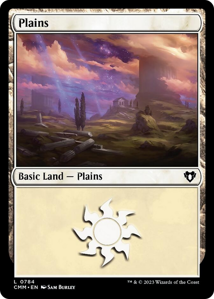 Plains (784) [Commander Masters] | Webway Games
