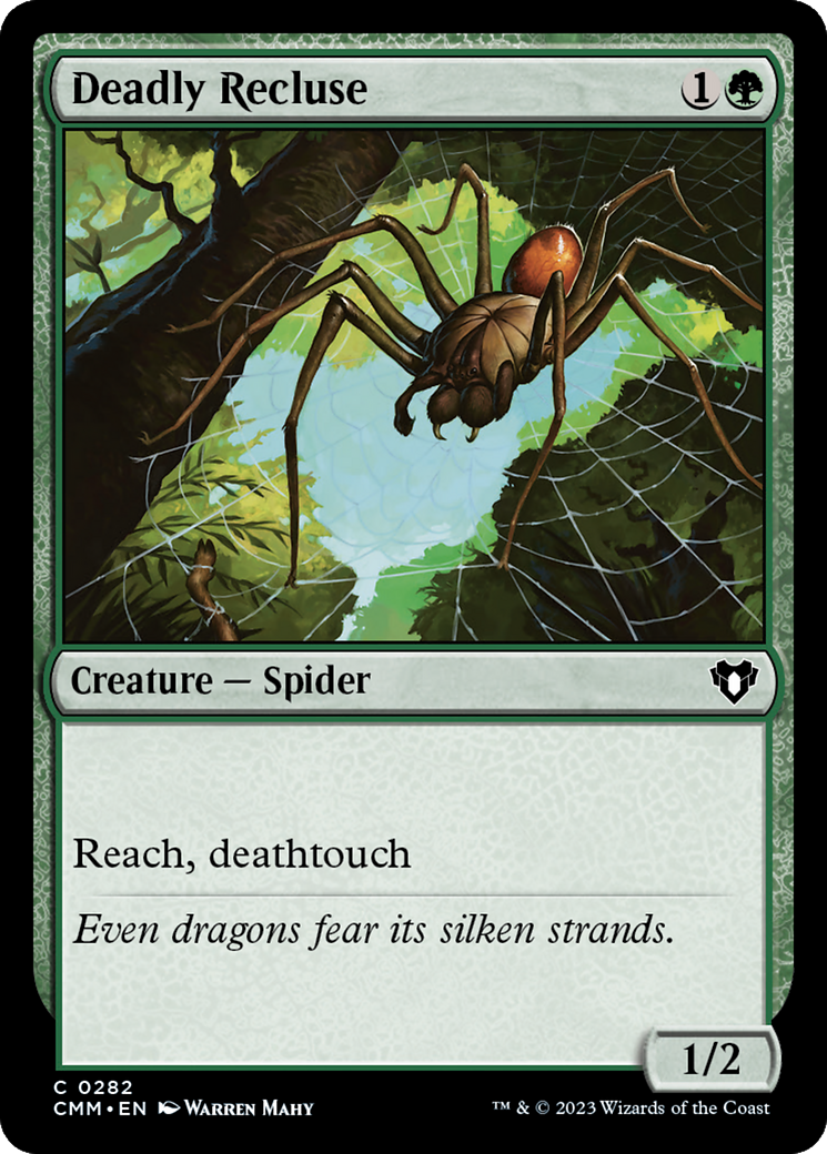 Deadly Recluse [Commander Masters] | Webway Games