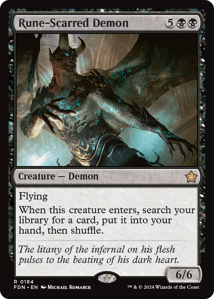 Rune-Scarred Demon [Foundations] | Webway Games