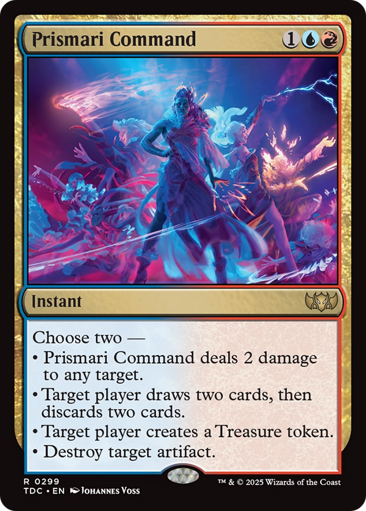 Prismari Command [Tarkir: Dragonstorm Commander] | Webway Games