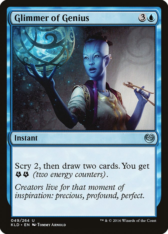 Glimmer of Genius [Kaladesh] | Webway Games