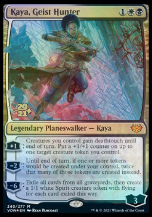 Kaya, Geist Hunter [Innistrad: Crimson Vow Prerelease Promos] | Webway Games