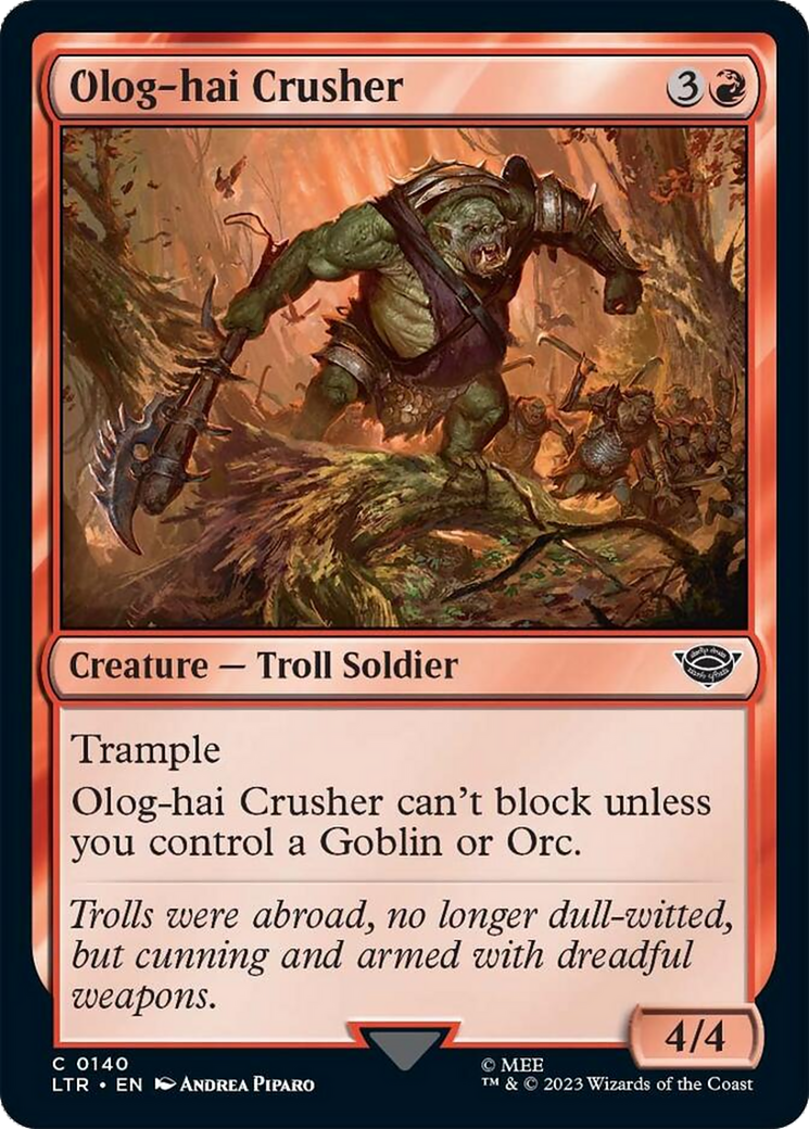 Olog-hai Crusher [The Lord of the Rings: Tales of Middle-Earth] | Webway Games