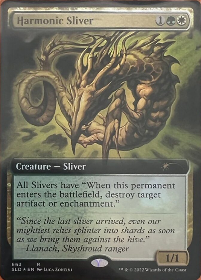 Harmonic Sliver (Extended Art) [Secret Lair Drop Promos] | Webway Games