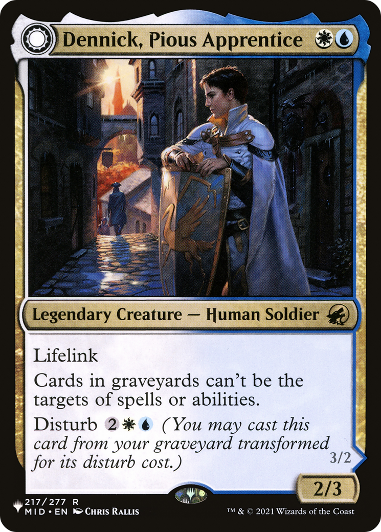 Dennick, Pious Apprentice // Dennick, Pious Apparition [Secret Lair: From Cute to Brute] | Webway Games