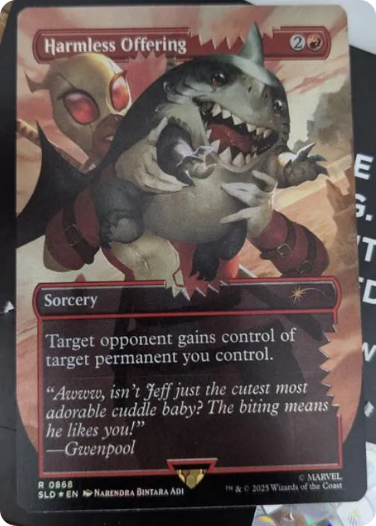 Harmless Offering (Rainbow Foil) [Secret Lair Drop Series] | Webway Games