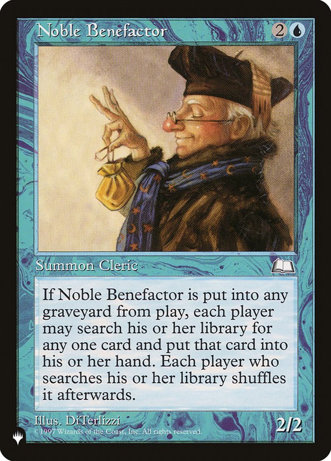 Noble Benefactor [The List] | Webway Games