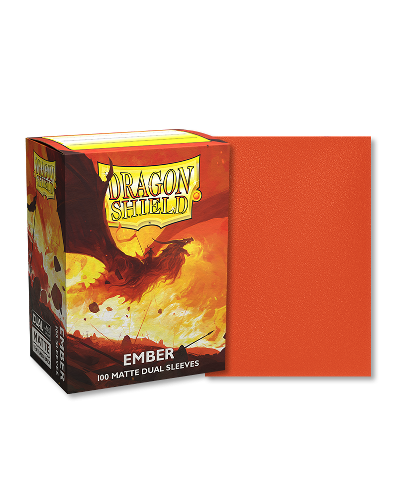 Ember - Matte Dual Sleeves - Standard Size | Webway Games