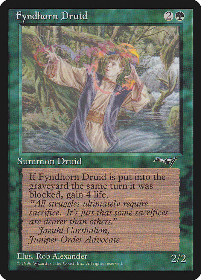 Fyndhorn Druid (Flame Circle) [Alliances] | Webway Games
