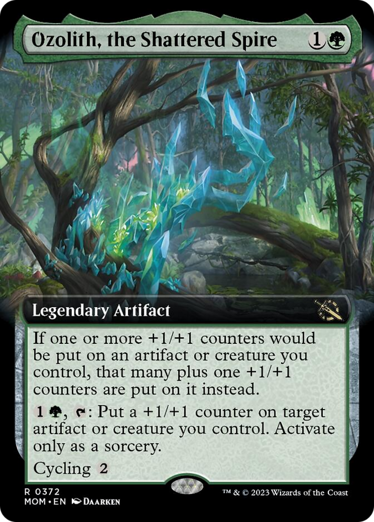 Ozolith, the Shattered Spire (Extended Art) [March of the Machine] | Webway Games
