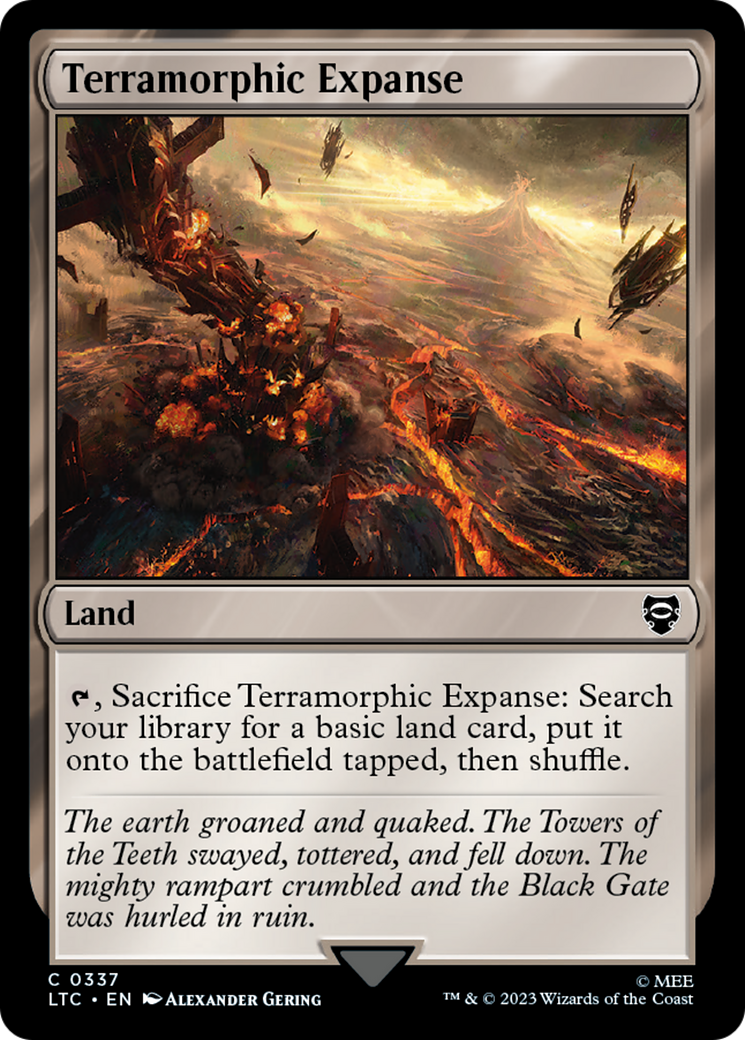 Terramorphic Expanse [The Lord of the Rings: Tales of Middle-Earth Commander] | Webway Games