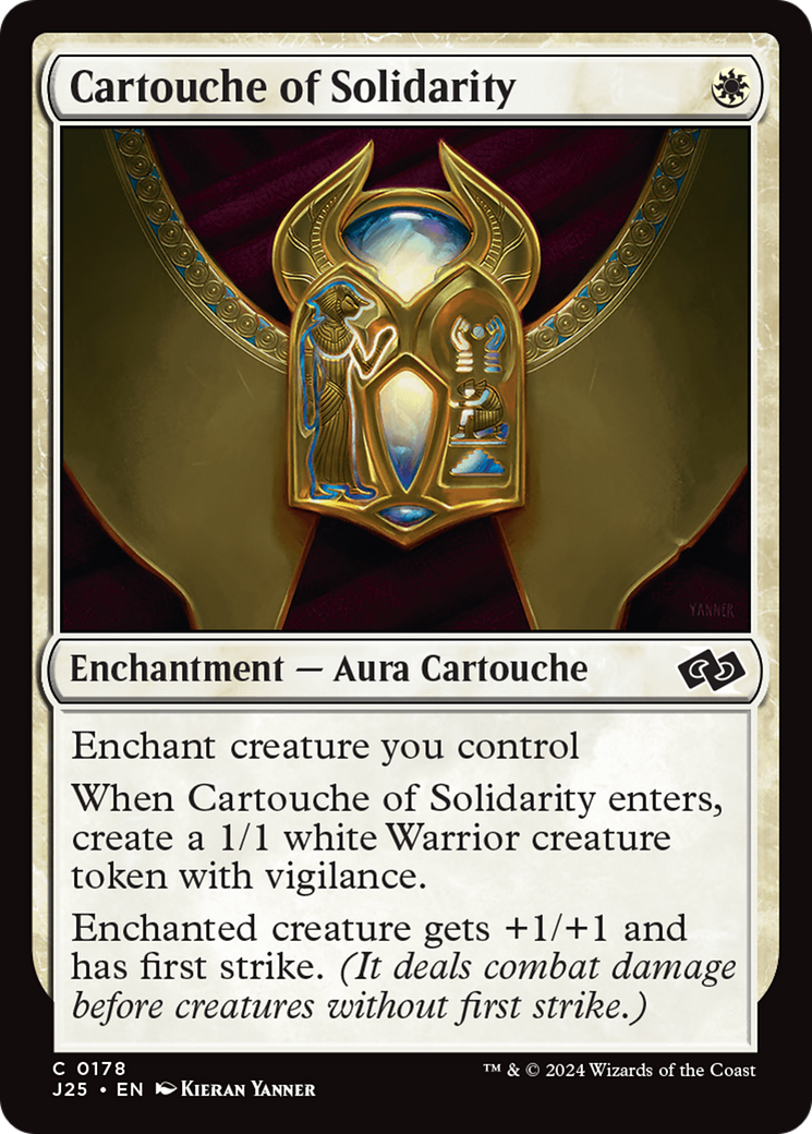 Cartouche of Solidarity [Foundations Jumpstart] | Webway Games