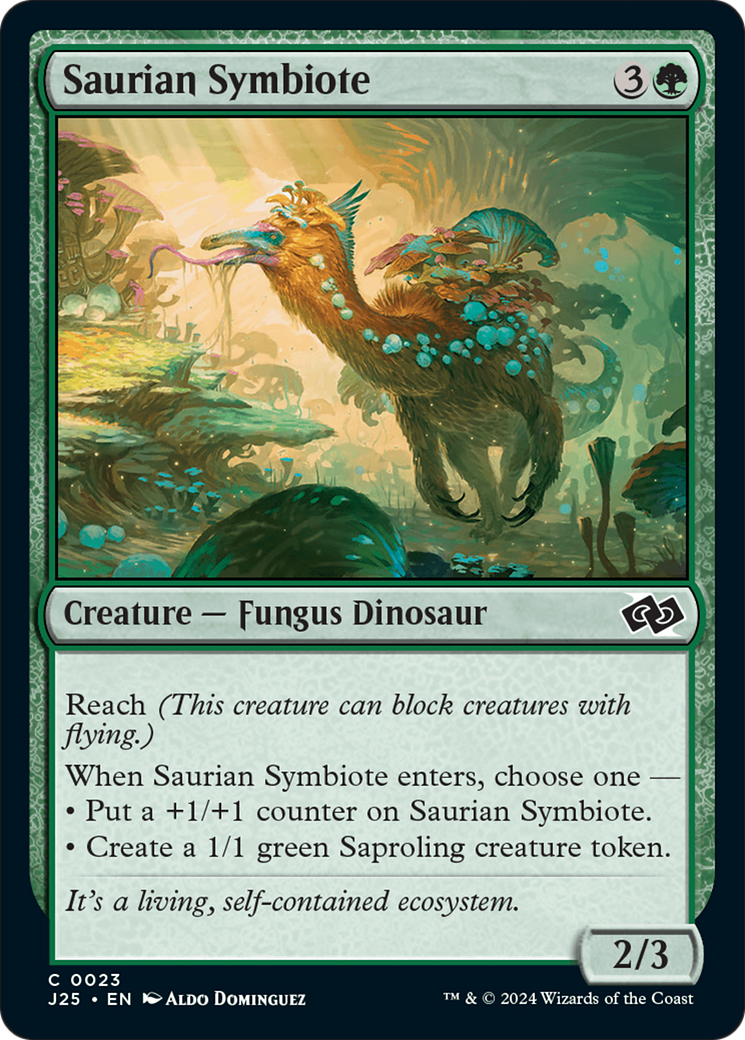 Saurian Symbiote [Foundations Jumpstart] | Webway Games