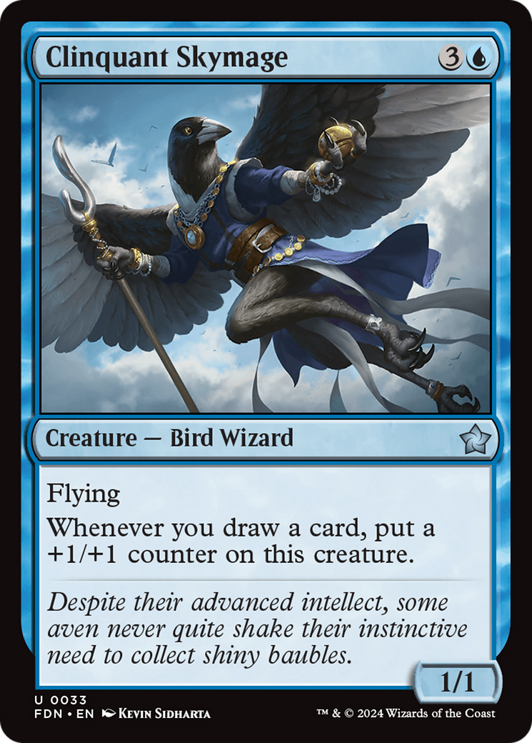 Clinquant Skymage [Foundations] | Webway Games