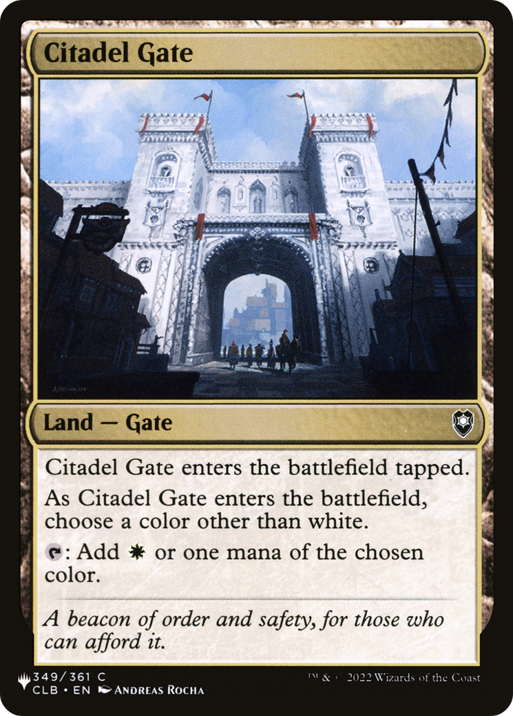 Citadel Gate [The List] | Webway Games