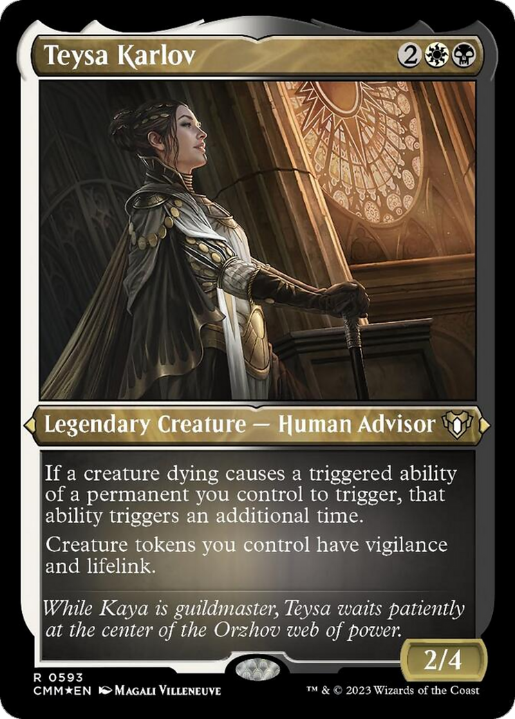 Teysa Karlov (Foil Etched) [Commander Masters] | Webway Games