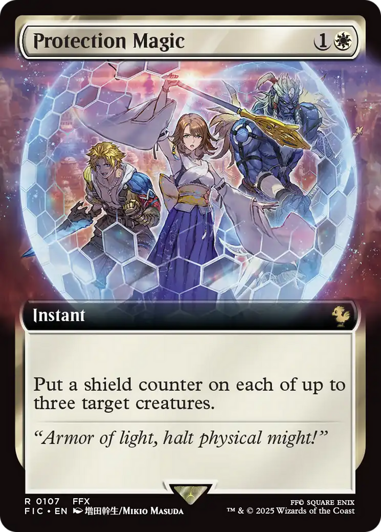 Protection Magic (Extended Art) [FINAL FANTASY Commander] | Webway Games