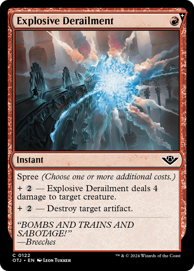 Explosive Derailment [Outlaws of Thunder Junction] | Webway Games