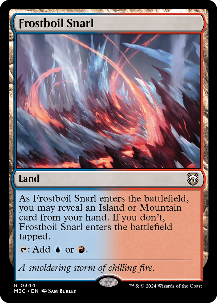 Frostboil Snarl [Modern Horizons 3 Commander] | Webway Games