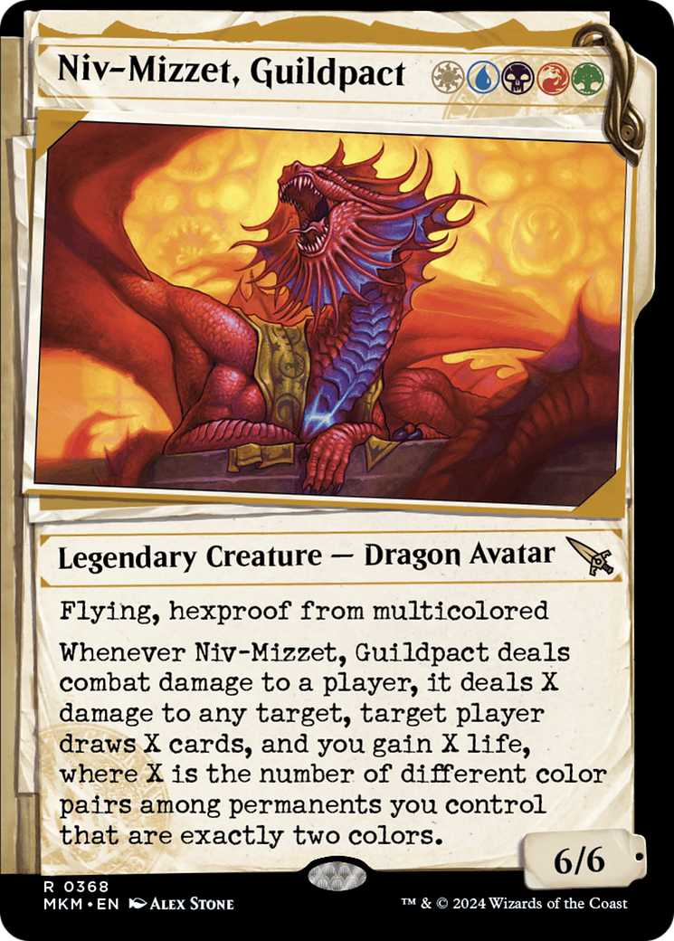 Niv-Mizzet, Guildpact (Showcase) (368) [Murders at Karlov Manor] | Webway Games