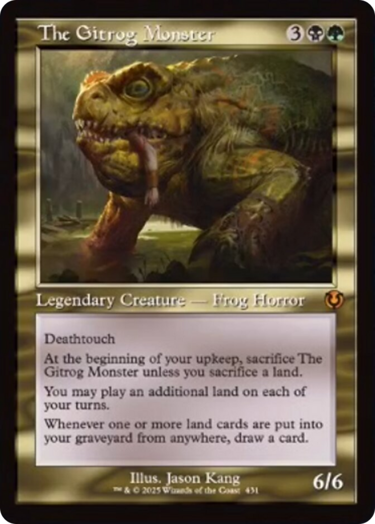The Gitrog Monster (Retro Frame) [Innistrad Remastered] | Webway Games