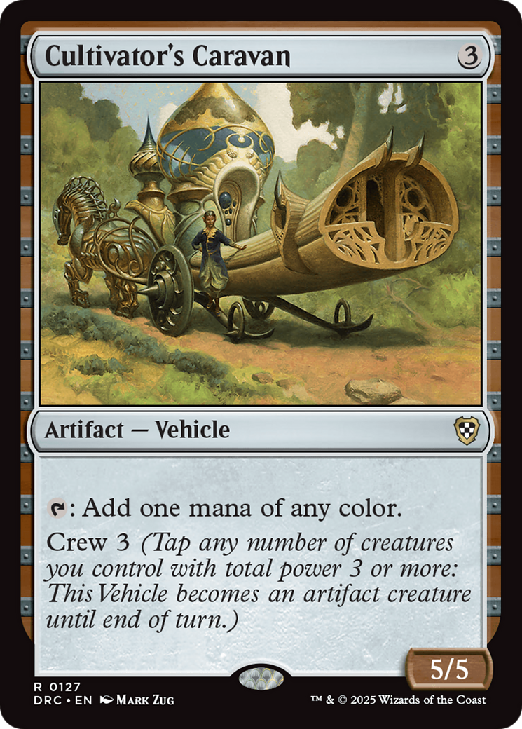 Cultivator's Caravan [Aetherdrift Commander] | Webway Games