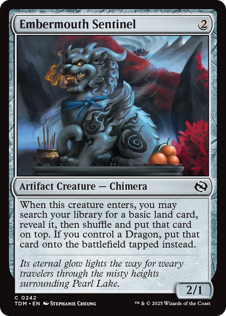 Embermouth Sentinel [Tarkir: Dragonstorm] | Webway Games