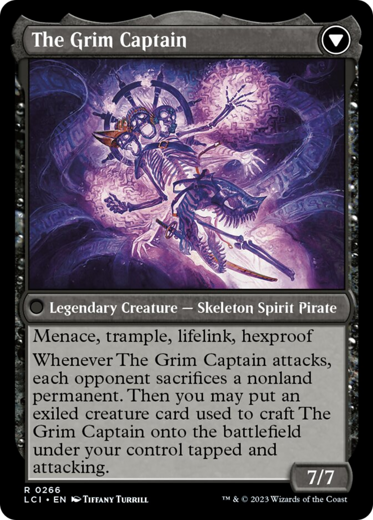 Throne of the Grim Captain // The Grim Captain [The Lost Caverns of Ixalan] | Webway Games