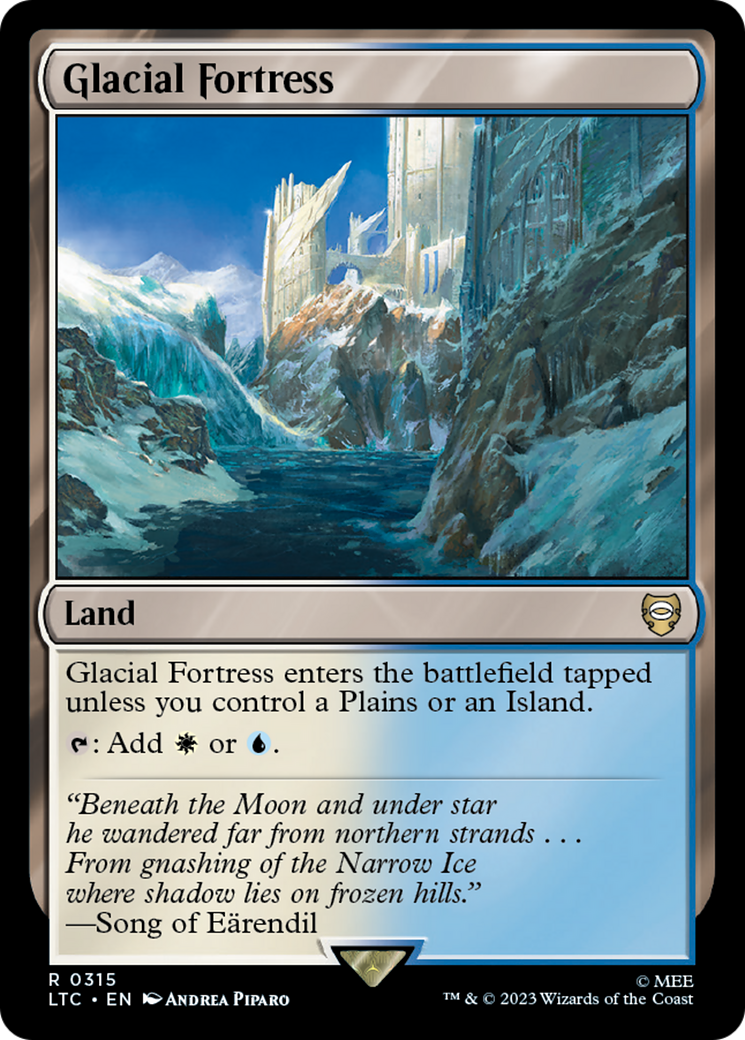 Glacial Fortress [The Lord of the Rings: Tales of Middle-Earth Commander] | Webway Games