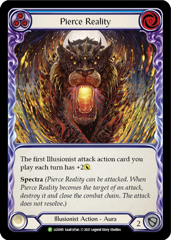 Pierce Reality [LGS095] (Promo)  Cold Foil | Webway Games