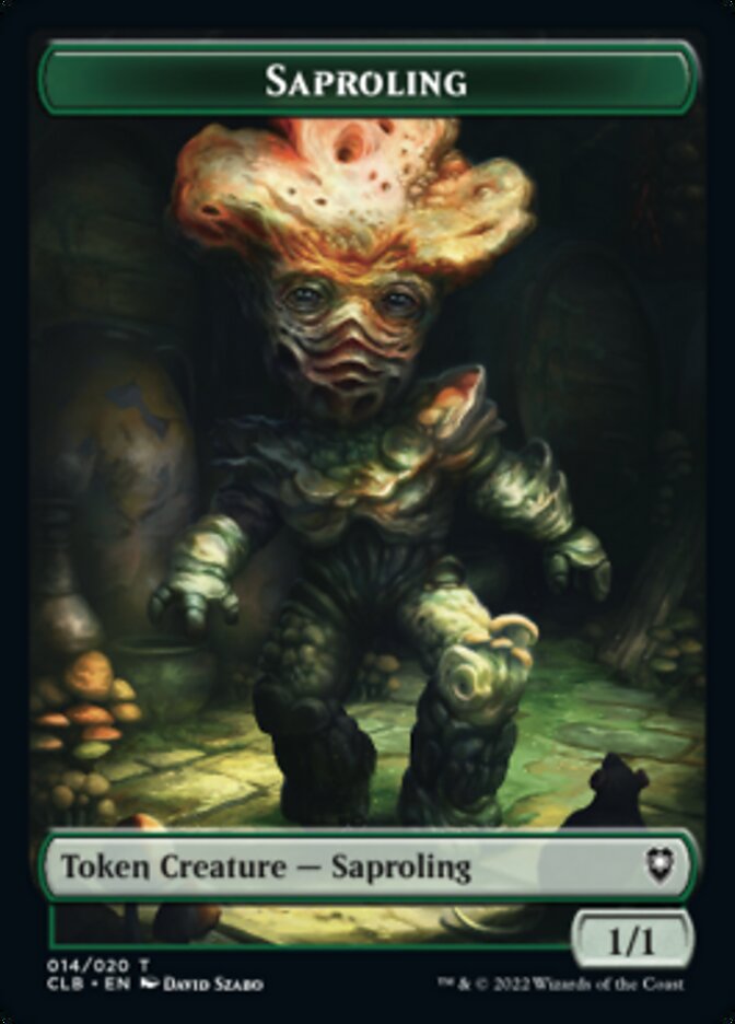 Saproling Token [Commander Legends: Battle for Baldur's Gate Tokens] | Webway Games