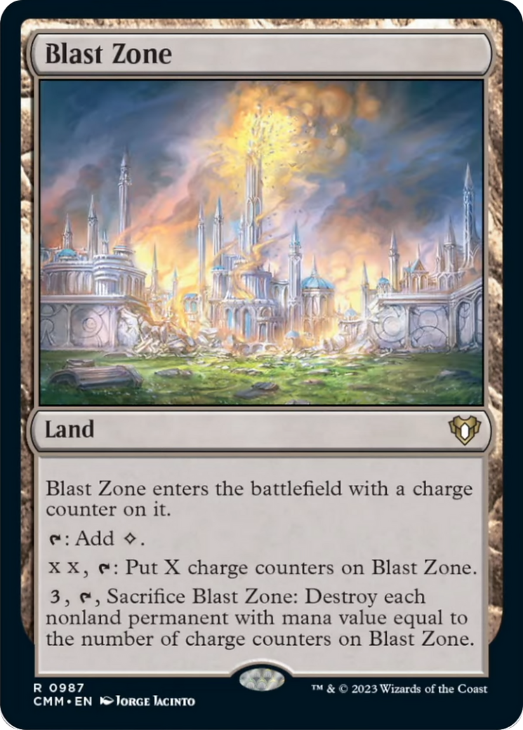 Blast Zone [Commander Masters] | Webway Games