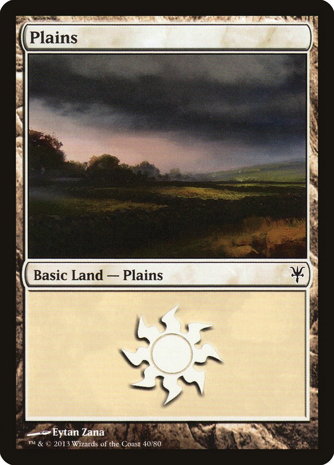 Plains (40) [Duel Decks: Sorin vs. Tibalt] | Webway Games