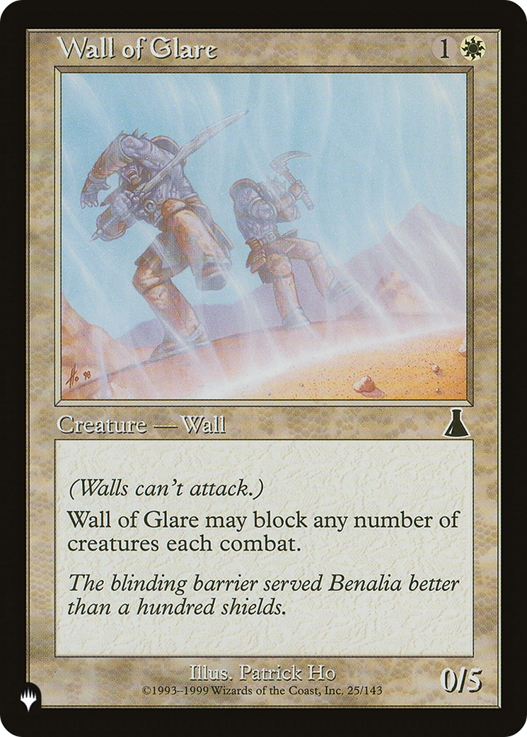 Wall of Glare [The List] | Webway Games