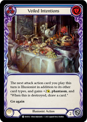 Veiled Intentions (Blue) [EVR152] (Everfest)  1st Edition Rainbow Foil | Webway Games