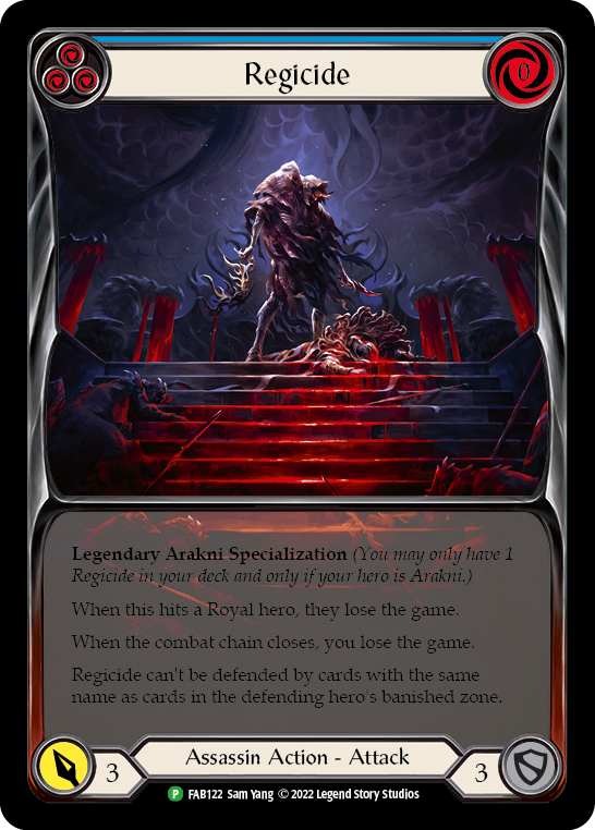 Regicide [FAB122] (Promo)  Rainbow Foil | Webway Games