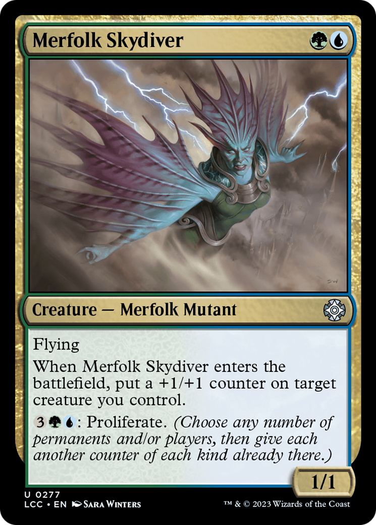 Merfolk Skydiver [The Lost Caverns of Ixalan Commander] | Webway Games