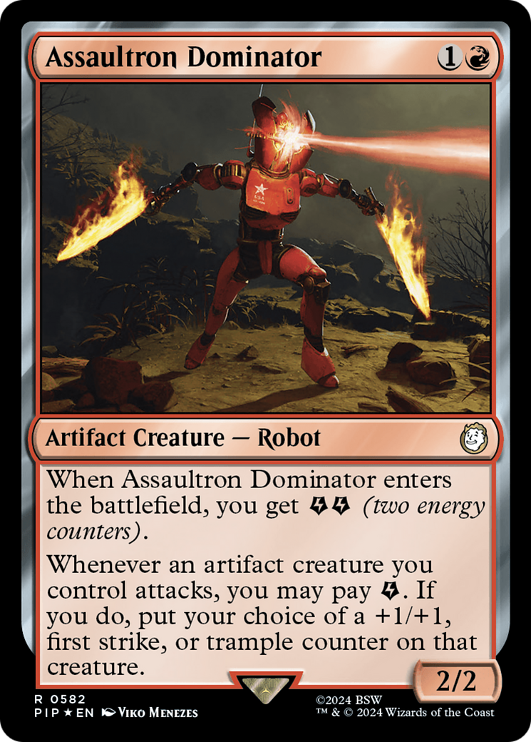 Assaultron Dominator (Surge Foil) [Fallout] | Webway Games