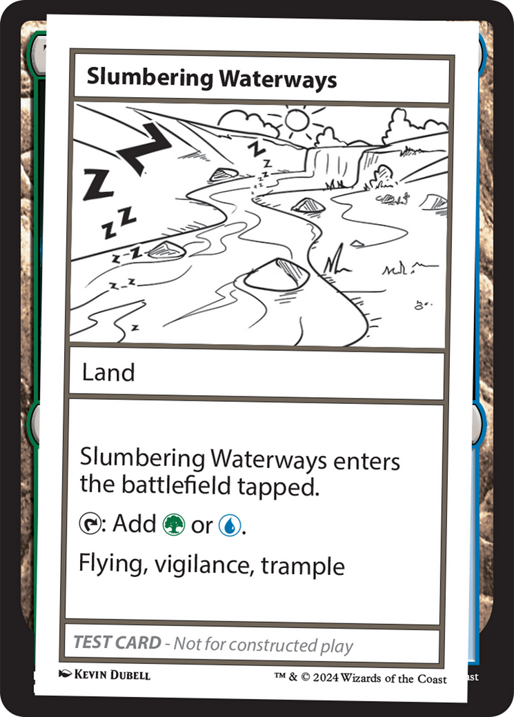 Slumbering Waterways [Mystery Booster 2 Playtest Cards] | Webway Games