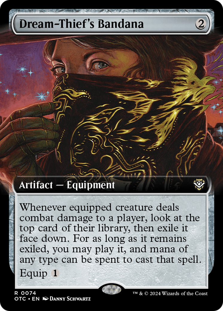 Dream-Thief's Bandana (Extended Art) [Outlaws of Thunder Junction Commander] | Webway Games