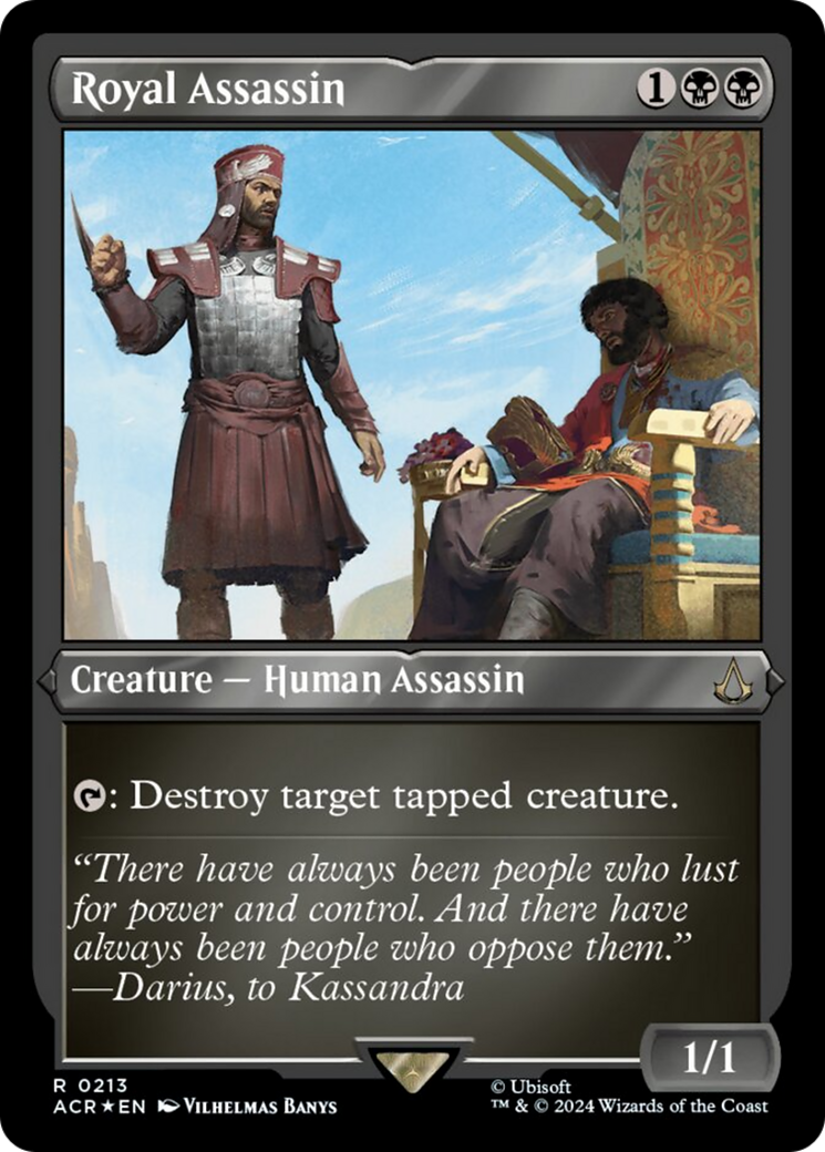 Royal Assassin (Foil Etched) [Assassin's Creed] | Webway Games