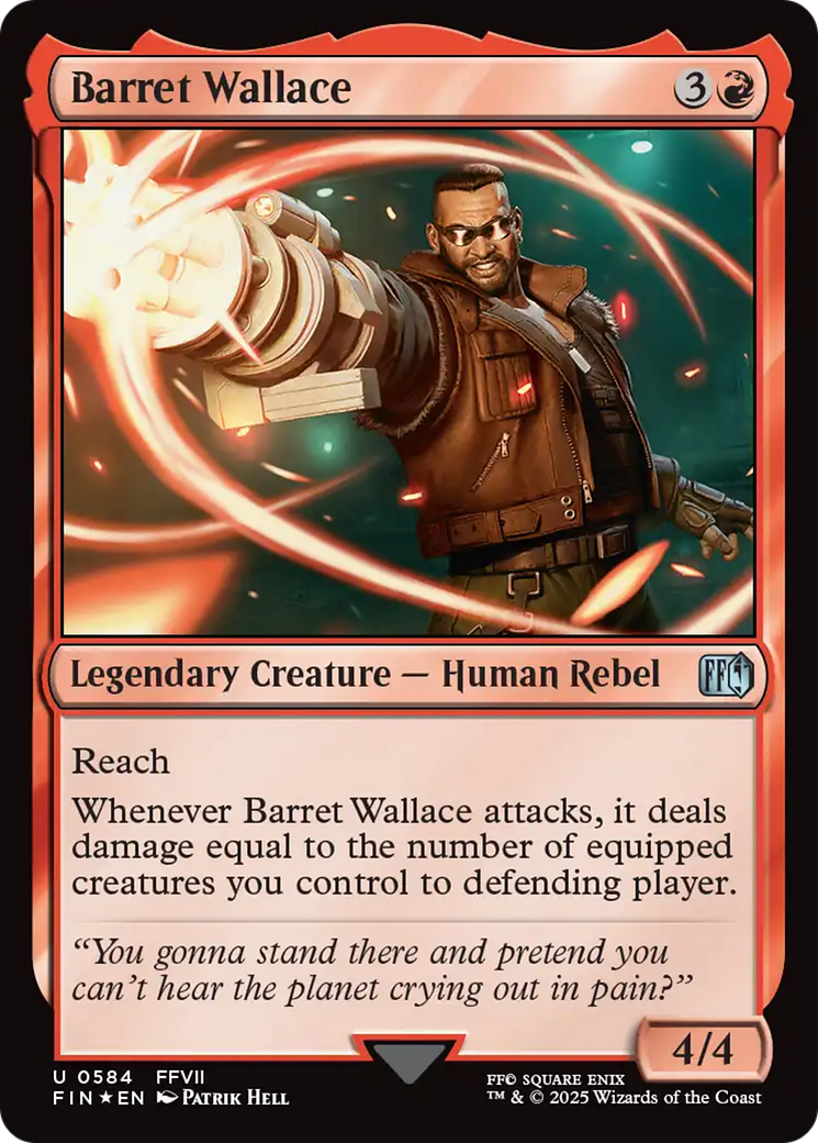 Barret Wallace (Surge Foil) [FINAL FANTASY] | Webway Games