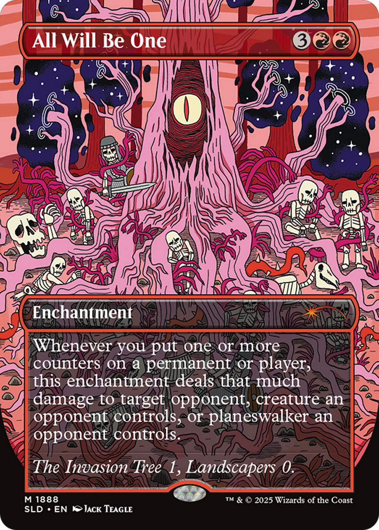 All Will Be One (Rainbow Foil) [Secret Lair Drop Series] | Webway Games