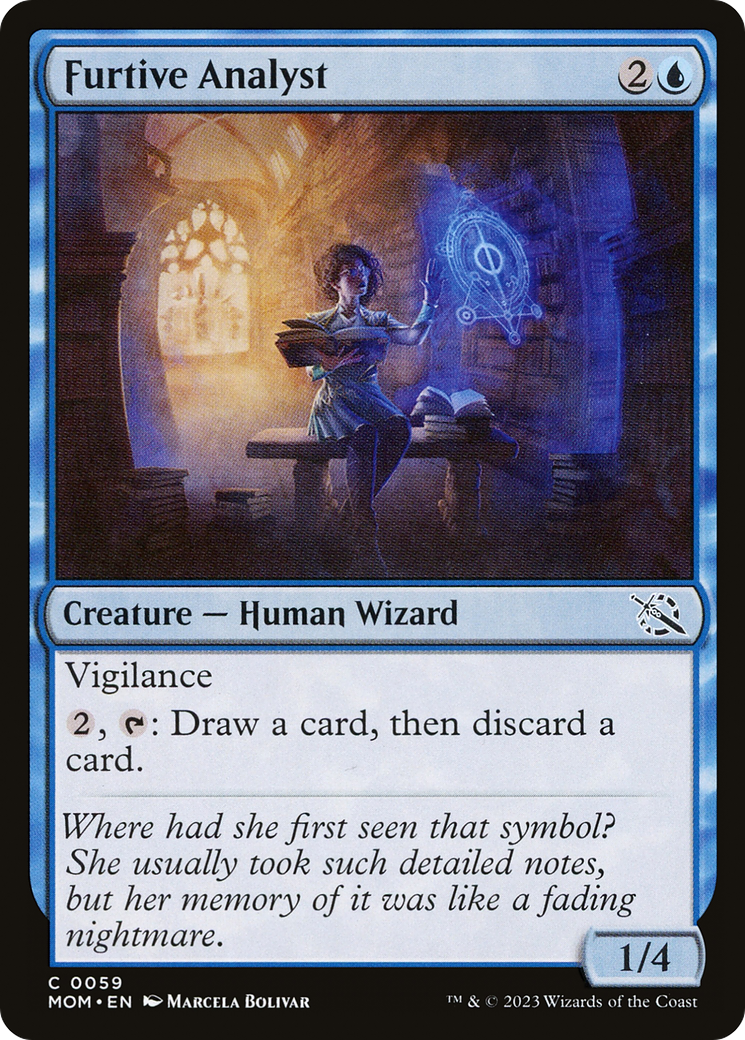 Furtive Analyst [March of the Machine] | Webway Games